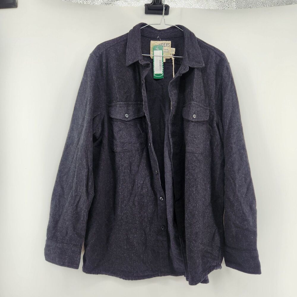 Grayers Men's Medium Navy‎ Beaver Creek Heritage Flannel NWT